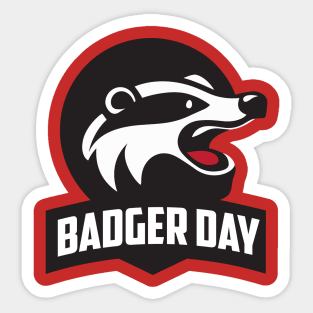 National Badger Day – October 6 Sticker